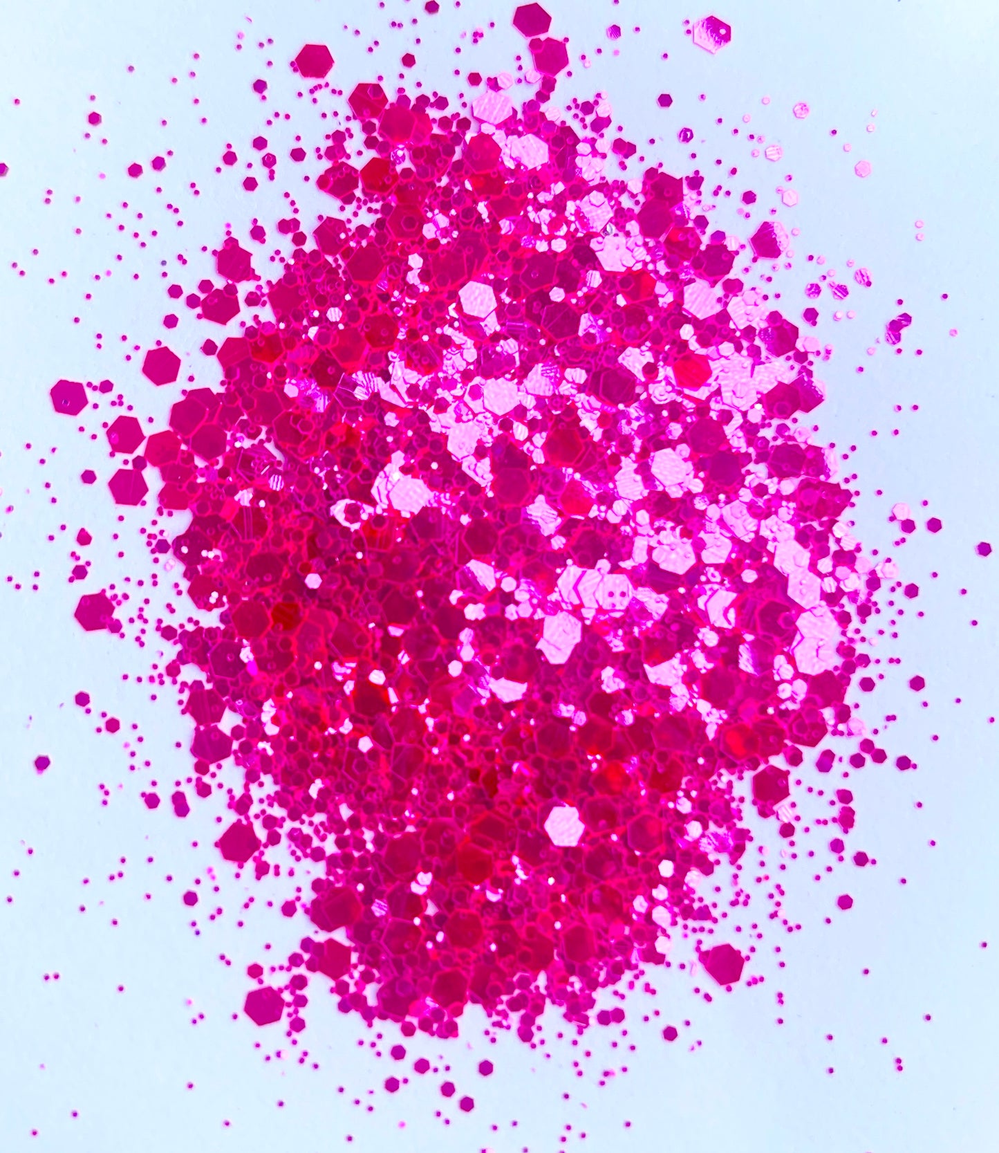 Hot Paris - Chunky Mix Hot Pink Glitter
