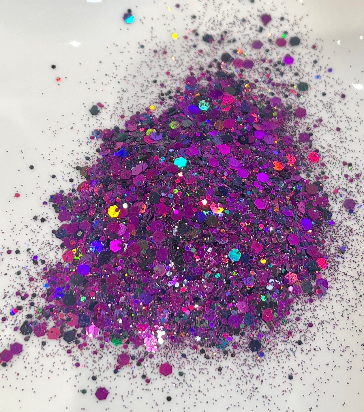 Chunky Mix Holographic Glitter in Paint The Town Fancy
