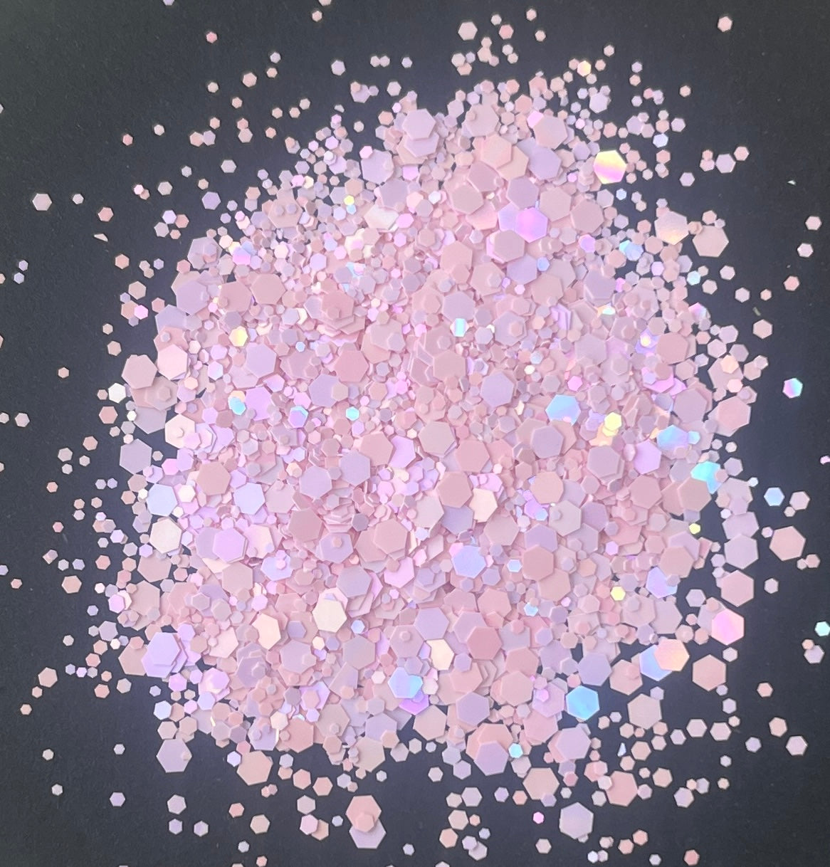 Pink Ice- Chunky Mix Pink Glitter