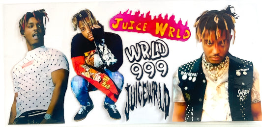 Juice Wrld 16oz UVDTF Cup/Tumbler Vinyl Wrap/Decal