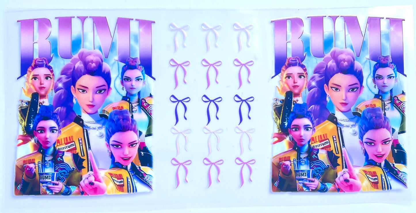 16oz UVDTF Cup/Tumbler Vinyl Wrap/Decal