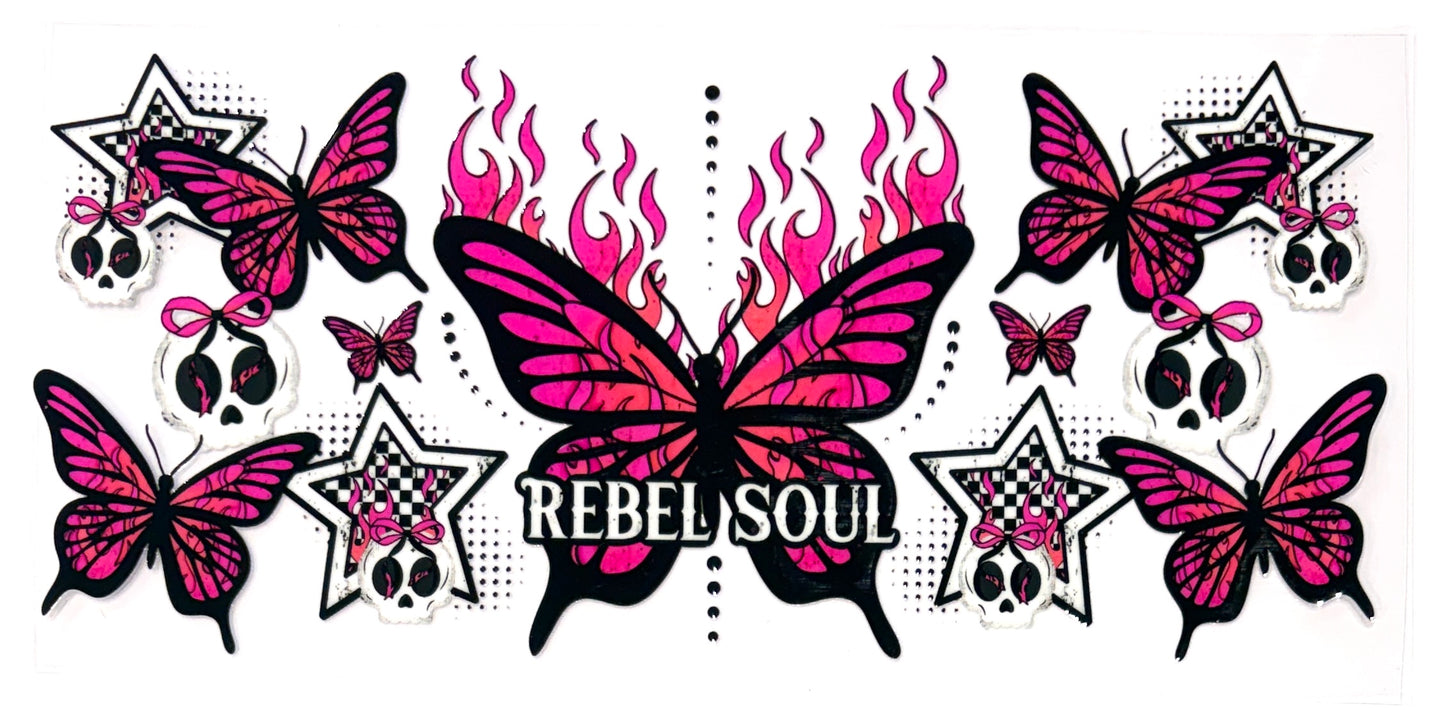 16oz UVDTF Cup/Tumbler Vinyl Wrap/Decal