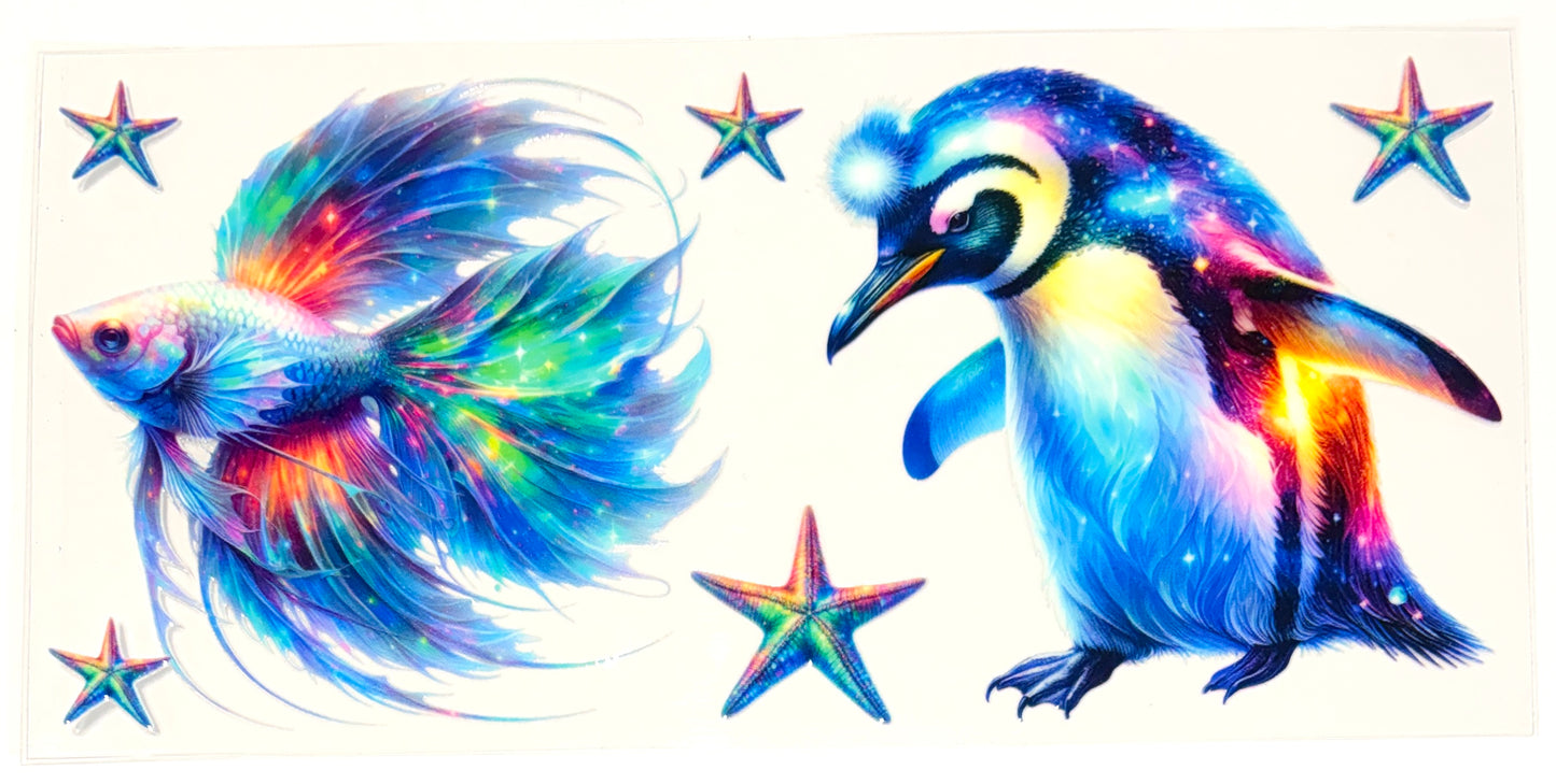 16oz UVDTF Cup/Tumbler Vinyl Wrap/Decal