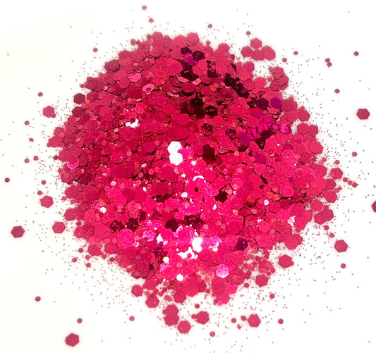 As Good As It Gets - Chunky Mix Pink Glitter