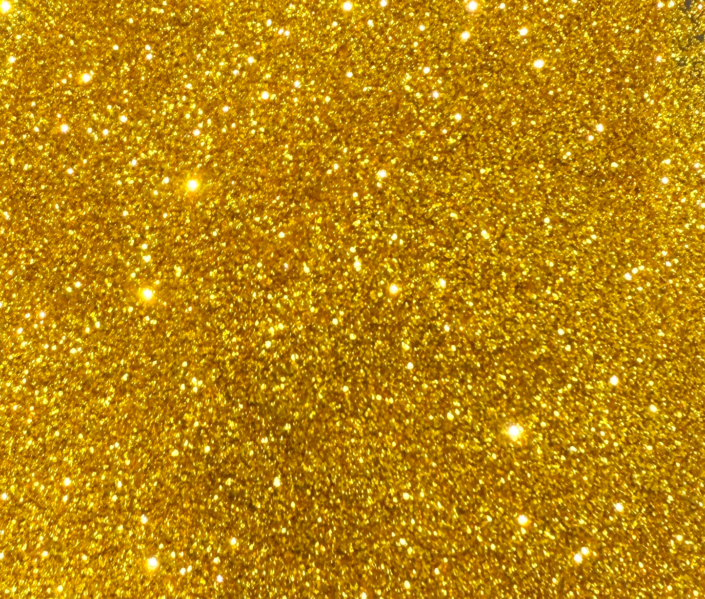 Golden Harvest fine gold glitter flakes with metallic shine for craft projects