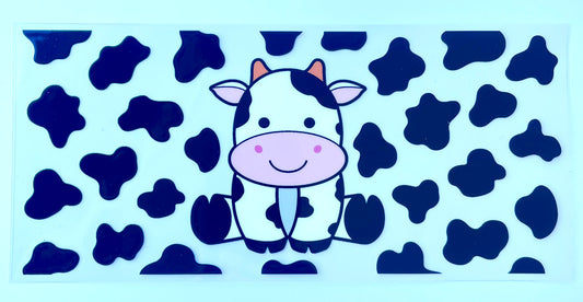 Cute Cow 16oz Tumbler Vinyl Wrap/Decal