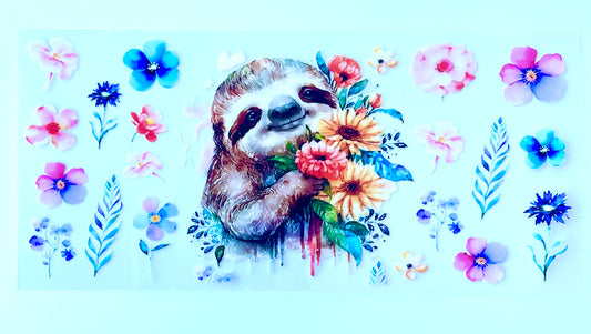 Sloth 16oz Tumbler Vinyl Wrap/Decal