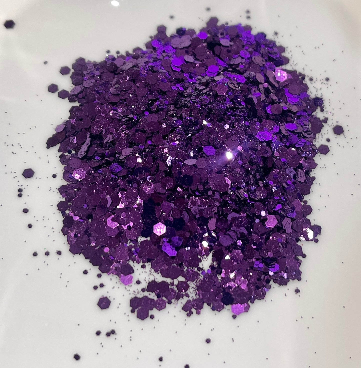 Chunky Mix Glitter in Canterbury Bells