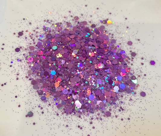Chunky Mix Holographic Glitter in Serendipity