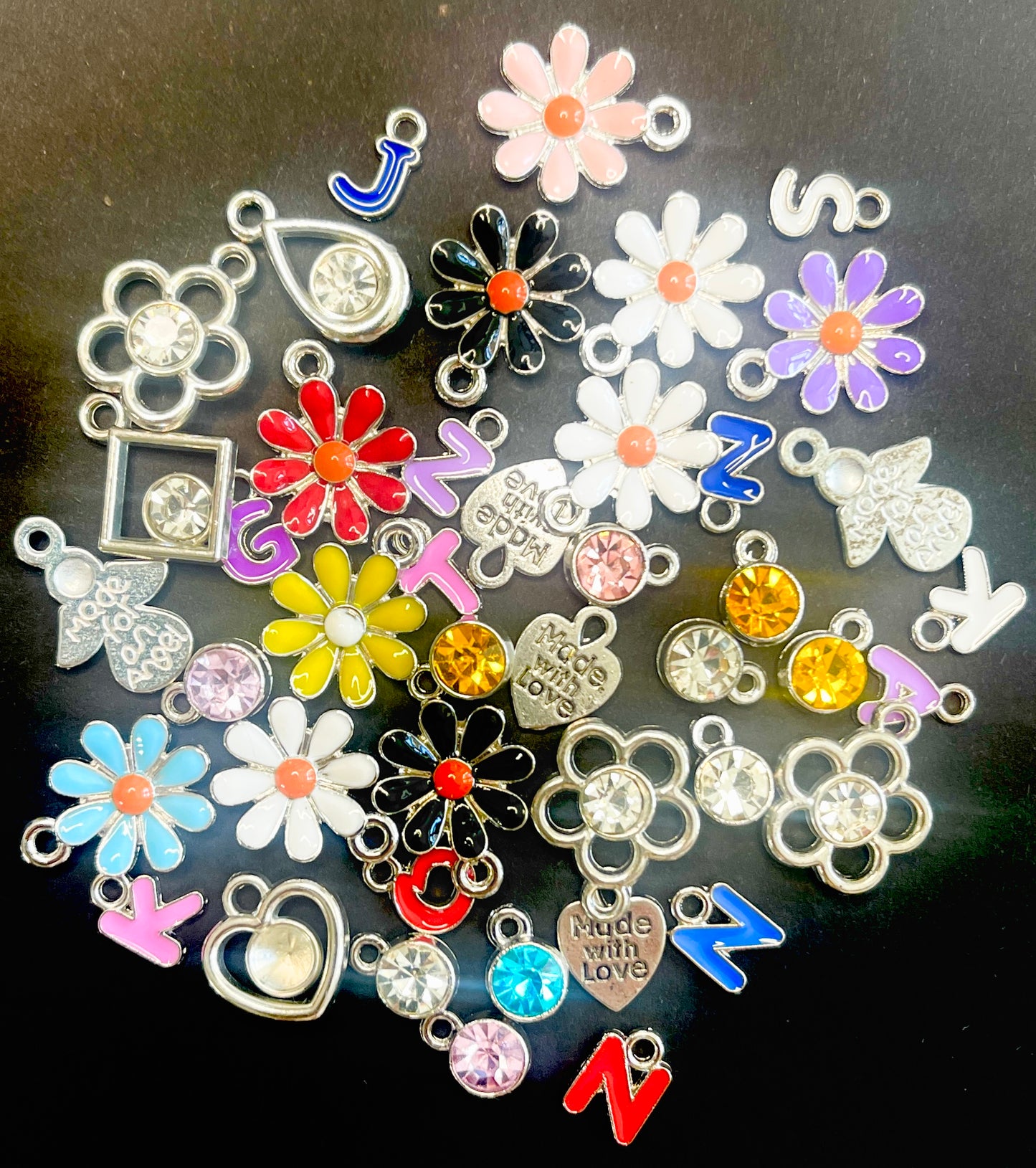 Pre Made Beaded Pens with Charms