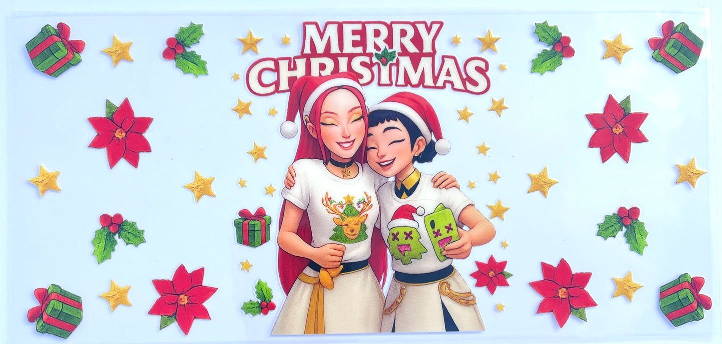 16oz UVDTF Cup/Tumbler Vinyl Wrap/Decal