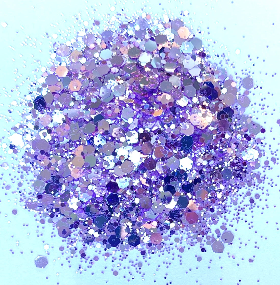Mystic Merlin - Chunky/Fine Mix Purple High Shine Glitter