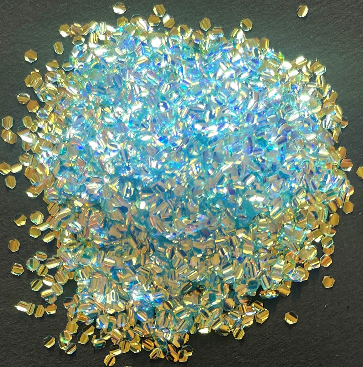 Hopes and Dreams- Chunky Blue Bubble Glitter