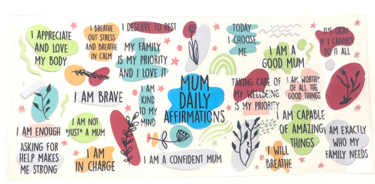 16oz UVDTF Cup/Tumbler Vinyl Wrap/Decal