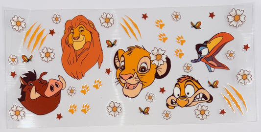 16oz UVDTF Cup/Tumbler Vinyl Wrap/Decal