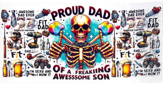 16oz UVDTF Cup/Tumbler Vinyl Wrap/Decal