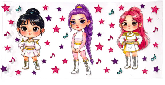 16oz UVDTF Cup/Tumbler Vinyl Wrap/Decal