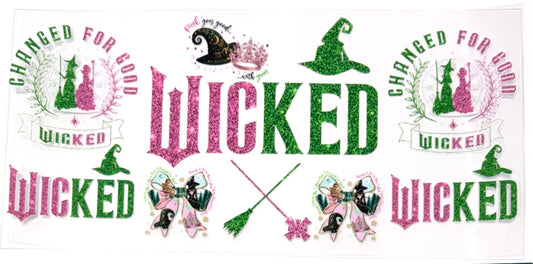 16oz UVDTF Cup/Tumbler Vinyl Wrap/Decal