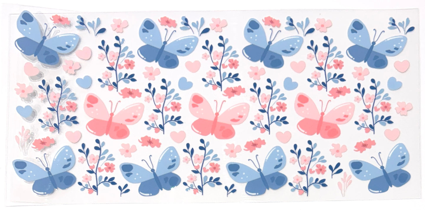 16oz UVDTF Cup/Tumbler Vinyl Wrap/Decal