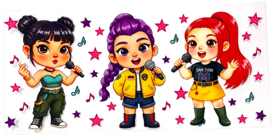 16oz UVDTF Cup/Tumbler Vinyl Wrap/Decal