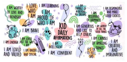 16oz UVDTF Cup/Tumbler Vinyl Wrap/Decal