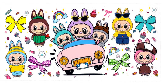 16oz UVDTF Cup/Tumbler Vinyl Wrap/Decal