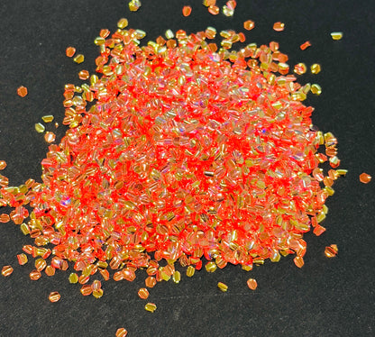 Marmalade Skies - Chunky Orange Bubble Glitter