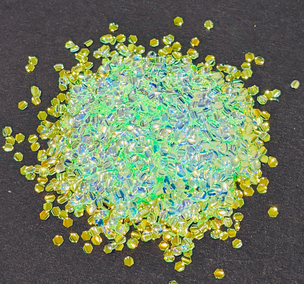 Truly Ruby Spring Jade - Chunky Green Bubble Glitter – Truly Ruby