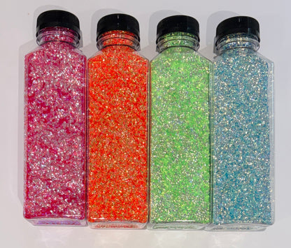 Marmalade Skies - Chunky Orange Bubble Glitter