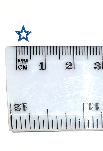 Sparkly Blue Star Glitter Shapes/Confetti