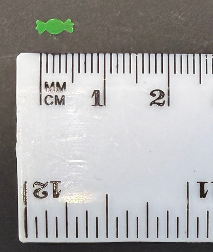 Holographic Green Candy/Sweets Glitter Shapes/Confetti (Copy)