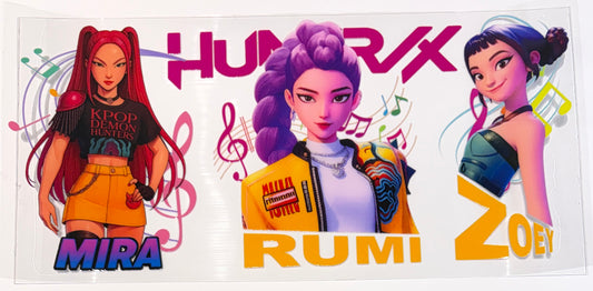 16oz UVDTF Cup/Tumbler Vinyl Wrap/Decal