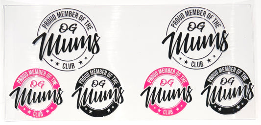 16oz UVDTF Cup/Tumbler Vinyl Wrap/Decal