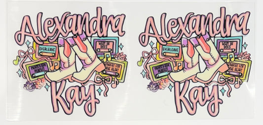 16oz UVDTF Cup/Tumbler Vinyl Wrap/Decal