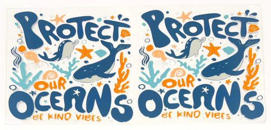 16oz UVDTF Cup/Tumbler Vinyl Wrap/Decal