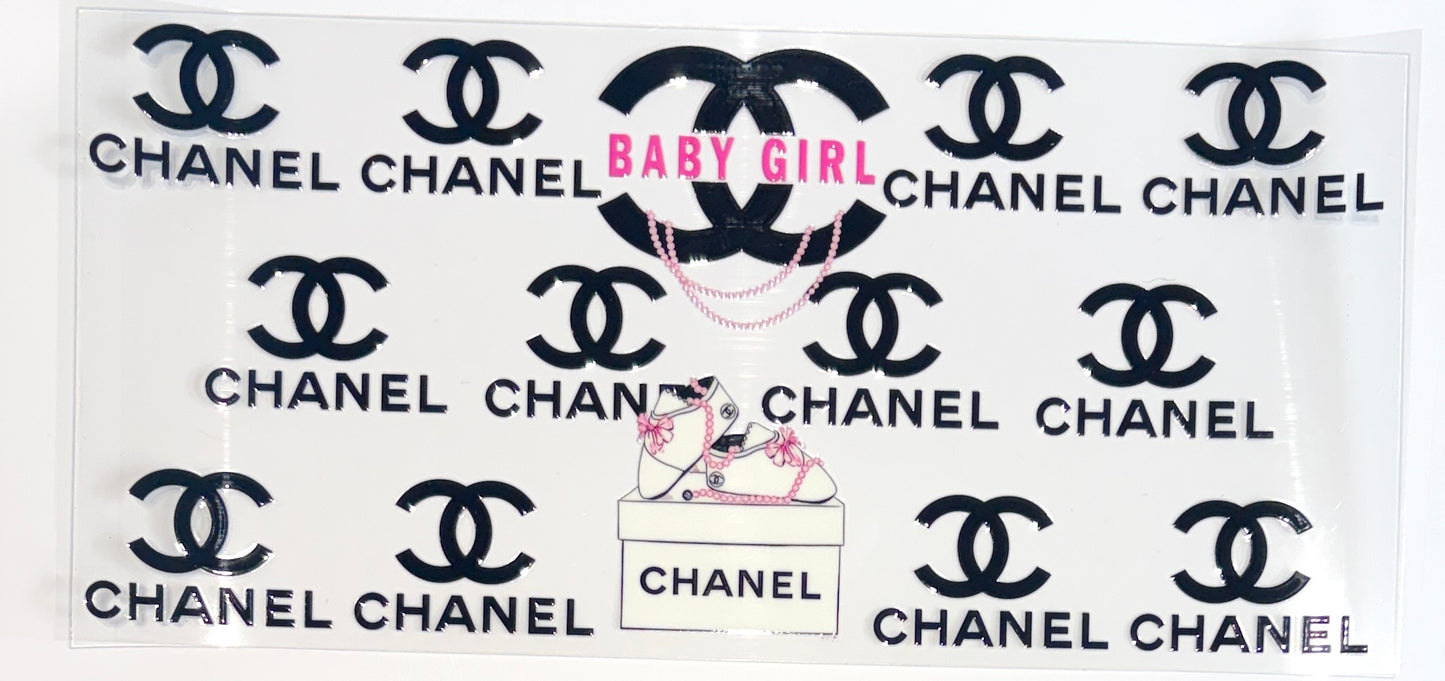 16oz UVDTF Cup/Tumbler Vinyl Wrap/Decal