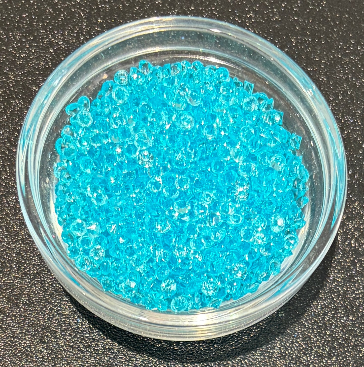 Brilliant Blue - 3mm Pointback Crystal Rhinestones - 125g Bag