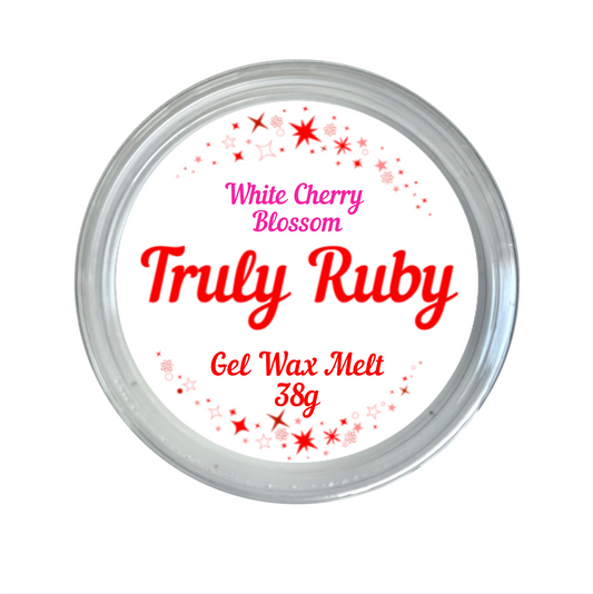 White Cherry Blossom Gel Wax Melt